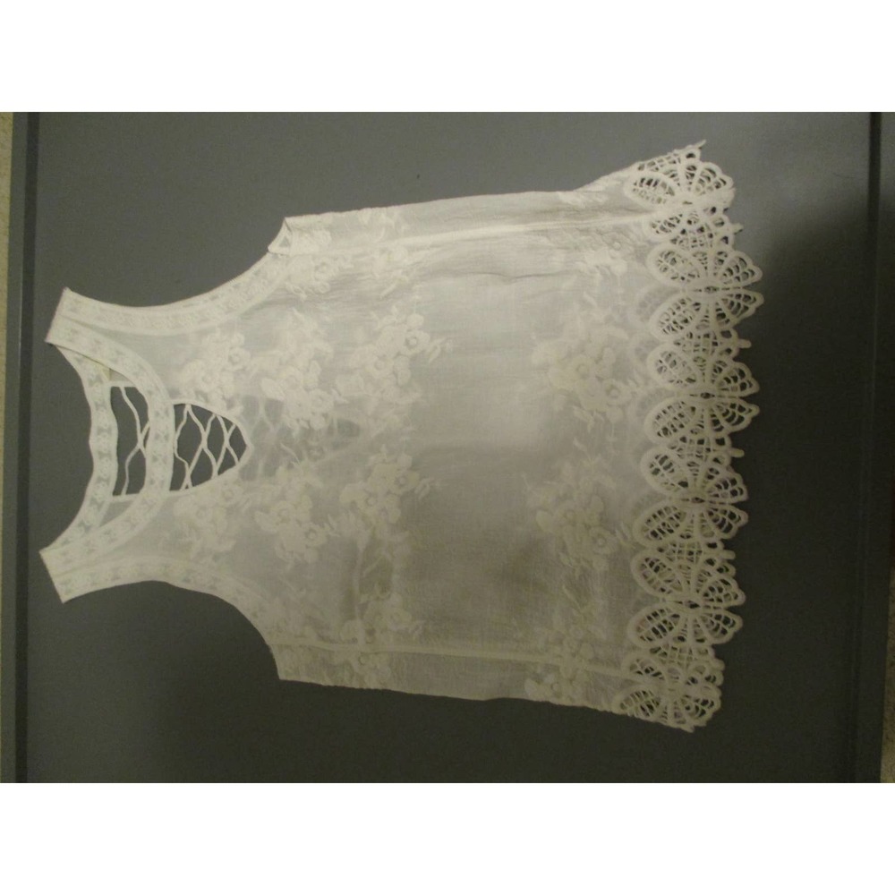 White Entro tank top
